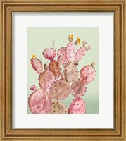 Framed Pink Cacti