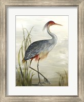 Framed Grey Heron