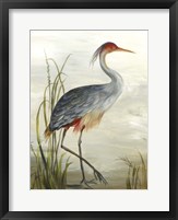 Framed Grey Heron