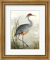 Framed Grey Heron