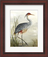 Framed Grey Heron