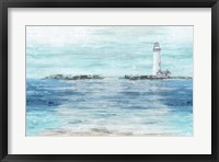 Framed Coastal Lighthouse