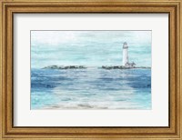 Framed Coastal Lighthouse