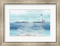 Framed Coastal Lighthouse