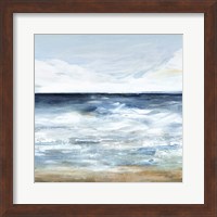 Framed Blue Ocean I