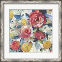 Framed Red Roses