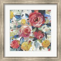 Framed Red Roses