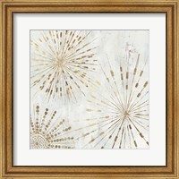 Framed Golden Stars I