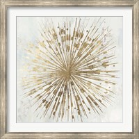 Framed Golden Star