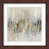 Framed Dripping Gold II