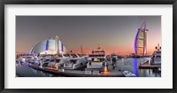 Framed Dubai Sunset