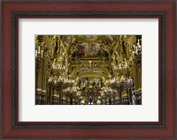 Framed Golden Room Paris