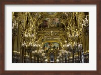 Framed Golden Room Paris