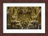 Framed Golden Room Paris