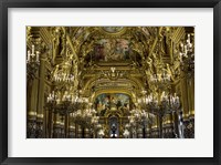 Framed Golden Room Paris