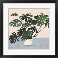 Framed Houseplant III