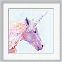 Framed 'Mystic Unicorn I' border=