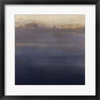 Indigo Sundown I Framed Print