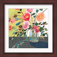 Framed 'Quirky Bouquet II' border=