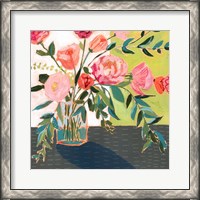 Framed 'Quirky Bouquet I' border=