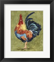 Framed Chicken Scratch IV