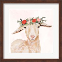 Framed Garden Goat I