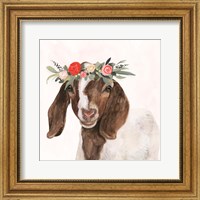Framed Garden Goat II