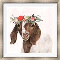 Framed Garden Goat II