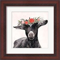 Framed Garden Goat III