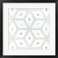 Seaglass Tiles II Framed Print