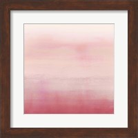 Framed Apricot Ombre II