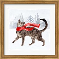 Framed Christmas Cats & Dogs I