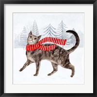 Framed Christmas Cats & Dogs I