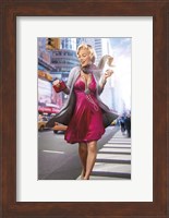 Framed Marilyn in the City