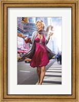 Framed Marilyn in the City