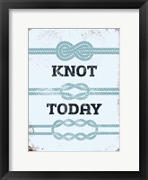 Punny Nautical I Framed Print