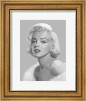 Framed True Blue Marilyn