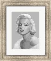 Framed True Blue Marilyn