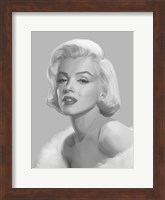 Framed True Blue Marilyn