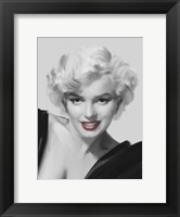 Framed Look Red Lips