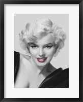 Framed Look Red Lips