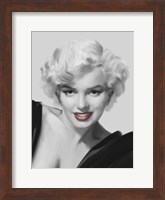 Framed Look Red Lips