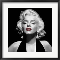 Framed Halter Top Marilyn Red Lips