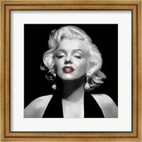 Framed Halter Top Marilyn Red Lips