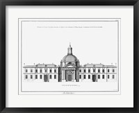 Architectural Elevation I Framed Print