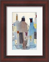 Framed Wine Bottles I