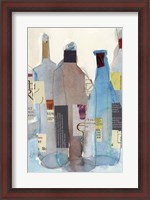 Framed Wine Bottles I