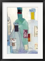 Framed Wine Bottles II
