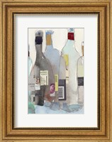 Framed Wine Bottles III