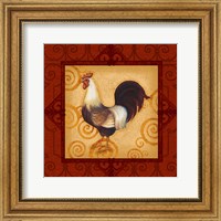 Framed Decorative Rooster II